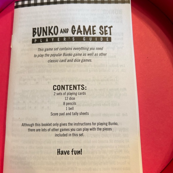 NWT Vintage New Barbie Bunko Game Set - Picture 3 of 3